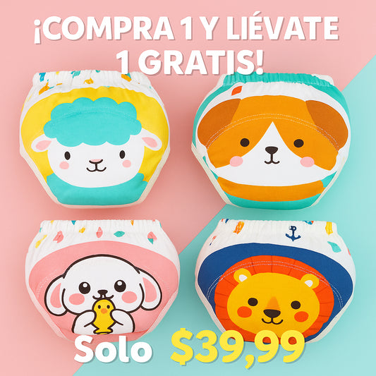 ¡Adiós a los pañales con estilo! 👶 Pañales lavables y reutilizables😍